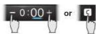 PANASONIC KY-T937SL - Using Kitchen Timer - 5