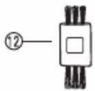 PANASONIC ES-3831 - Parts identification - 5