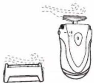 PANASONIC ES-3831 - Cleaning - 4