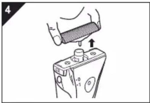PANASONIC ES-3831 - Replacing the outer foil and the inner blade - 3