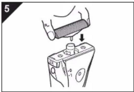 PANASONIC ES-3831 - ▶ 면도망 교환 - 2