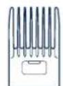 PANASONIC ES-2265 - ▶ Trimmen Ihres Oberlippenbarts - 1