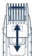 PANASONIC ES-2265 - ▶ Trimmen Ihres Oberlippenbarts - 3