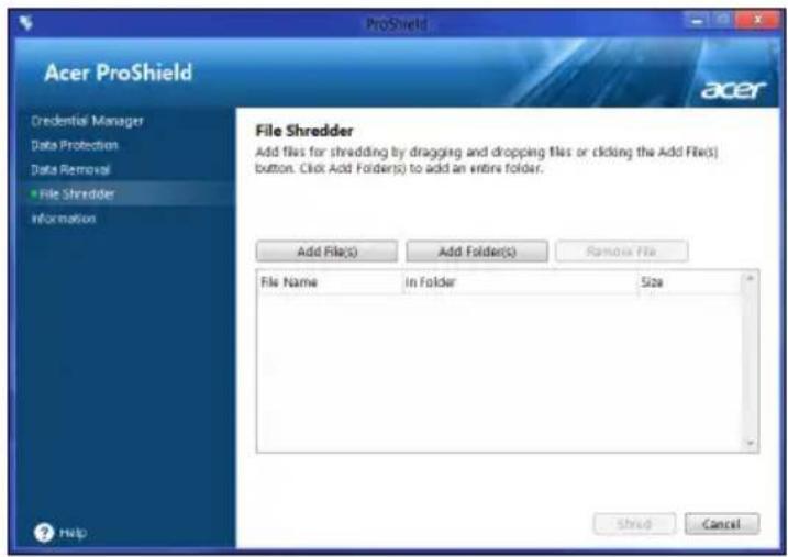 ACER Veriton A450_56 - Datenschutz - 2