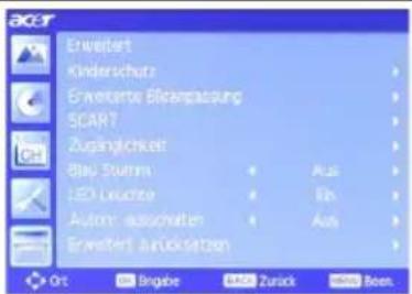 ACER AT2026D - Einstellen der Kanalverwaltung - 3