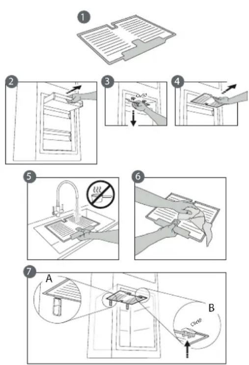 BAUKNECHT KG StopFrost 18 A2+ WS - REINIGUNGSVORGANG DES STOP FROST ZUBEHÖRTEILS - 1