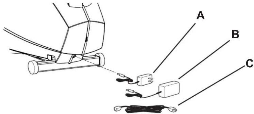 Life Fitness 955i Stairclimber - How to Charge the Battery - 1