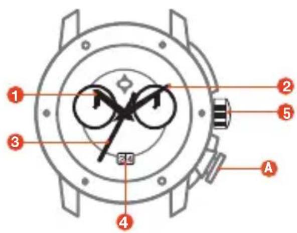 LIV P-51 - PARTS OF YOUR NEW WATCH - 1