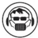 Cocraft PRO C1600-M - Product safety symbols - 2
