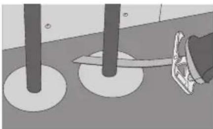Cocraft LXC RS18 - Sawing flush to a surface - 1