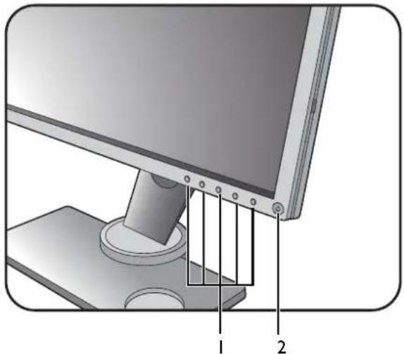 BENQ Zowie XL2746S - Die Steuerpalette - 1