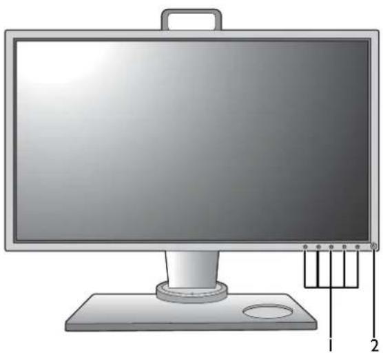 BENQ Zowie XL2746S - Frontansicht - 1