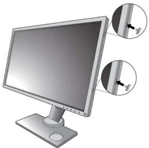 BENQ Zowie XL2746S - Die Blende entfernen - 2