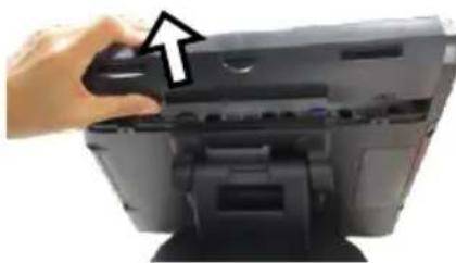 Posiflex PS-3316E - Connecting Power Adapter and I/O Cables - 6