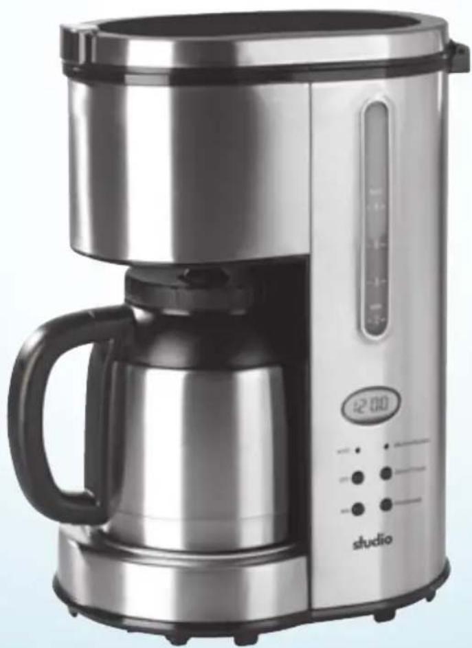 Studio KA 2010 - Thermo-Kaffeeautomat Edelstahl - 1