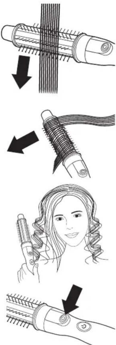 Edeka TH7301 - Locken oder Wellen - 1