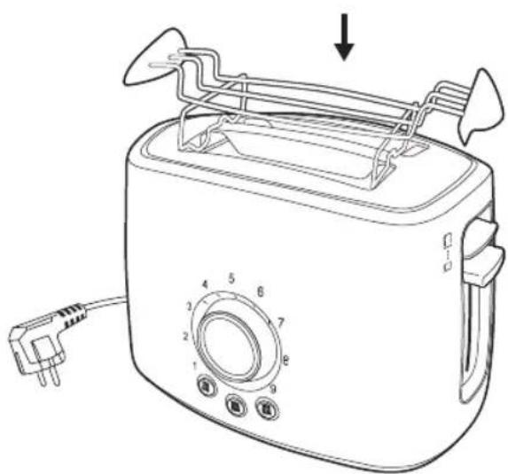 Edeka ST-6510 - Brötchenaufsatz verwenden - 1