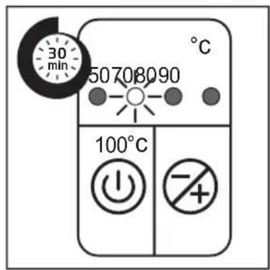 Edeka F-625E - Warmhaltefunktion - 2