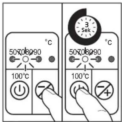 Edeka F-625E - Warmhaltefunktion - 1