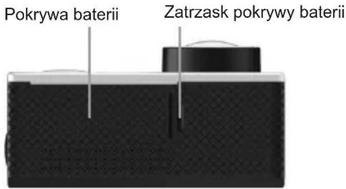 Pokrywa baterii Zatrzask pokrywy baterii