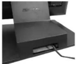 Posiflex RT-2016 - Installing Power Adapter and Cables - 10