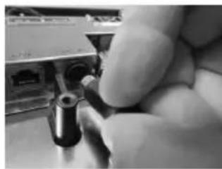 Posiflex RT-2016 - Installing Power Adapter and Cables - 5