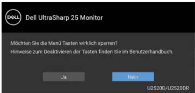 DELL UltraSharp U2520D - HINWEIS: Die Meldung könnte je nach angeschlossenem Eingangssignal leicht unterschiedlich sein. - 2