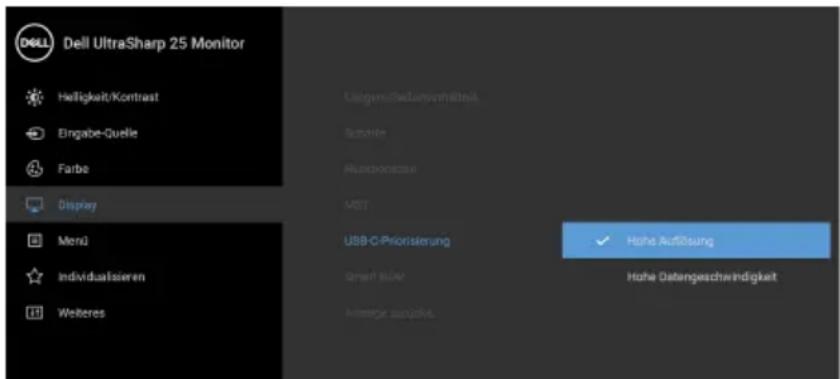 DELL UltraSharp U2520D - USB-C Priorisierung - 1