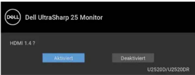 DELL UltraSharp U2520D - HDMI-Kabel anschließen (für U2520DR) - 2