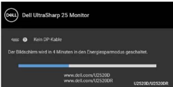 DELL UltraSharp U2520D - HINWEIS: Die Meldung könnte je nach angeschlossenem Eingangssignal leicht unterschiedlich sein. - 3