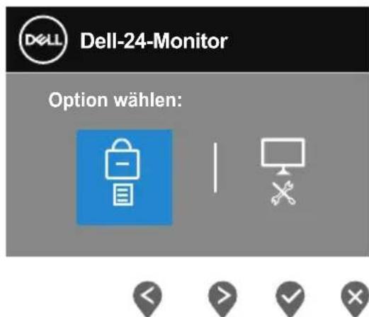 DELL P2421DC - Menü- und Ein-/Austaste sperren - 7
