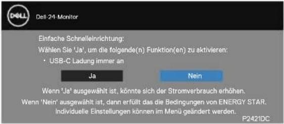 DELL P2421DC - OSD-Menü aufrufen - 29