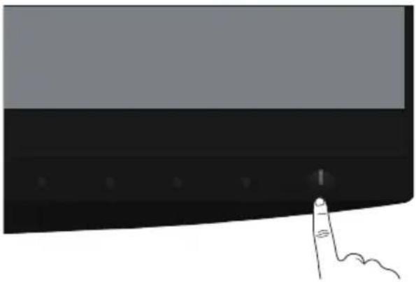 DELL P2421DC - Monitor einschalten - 1