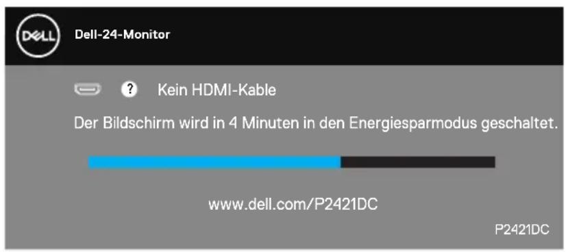 DELL P2421DC - Selbsttest - 1