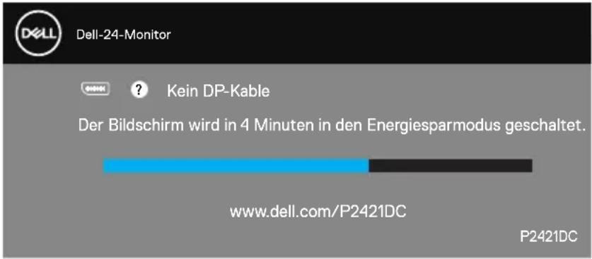 DELL P2421DC - Selbsttest - 2