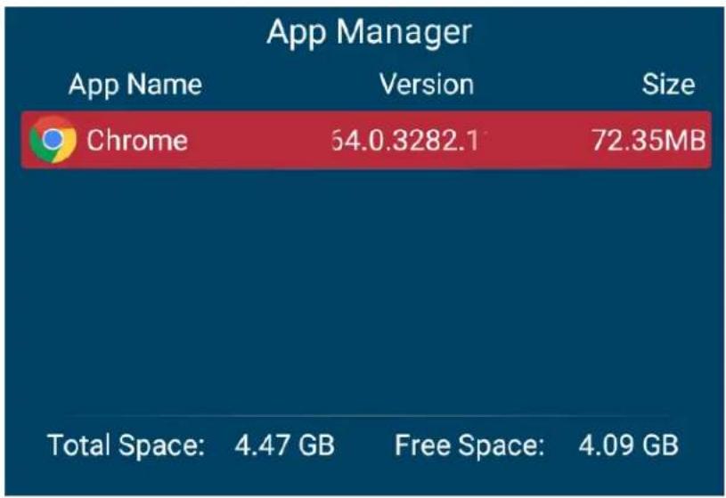 Planar PS6574KT - App Manager - 1