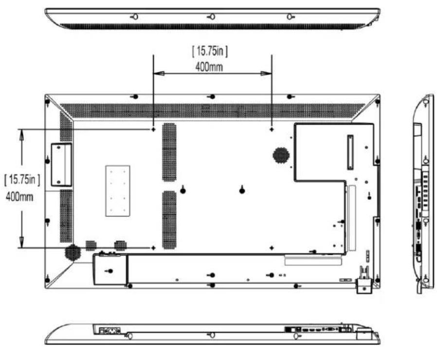 Planar PS6574KT - Dimensions - 2
