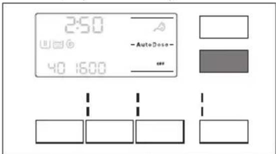 AEG L7FE78695 - Umschalten von AutoDose auf manuelle Dosierung - 1