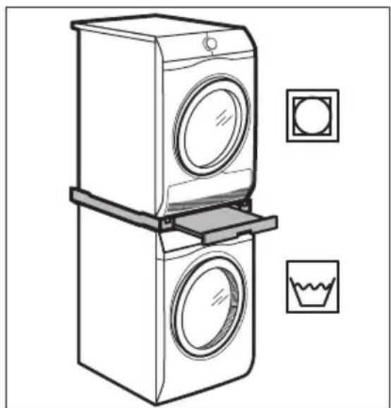 AEG L7FE78695 - Bausatz Wasch-Trocken-Säule - 1