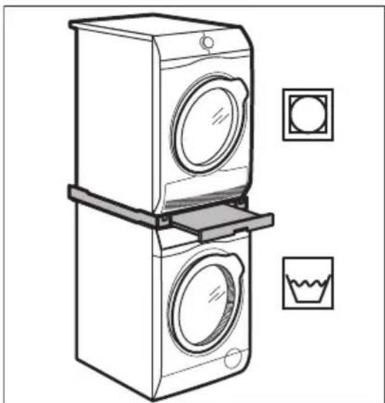AEG T8DB58EX - Wasch-Trocken-Säule - 1