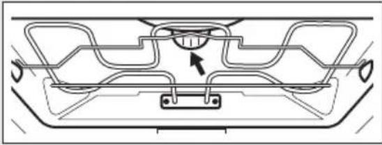 AEG BPS55522CM - Obere Lampe - 1