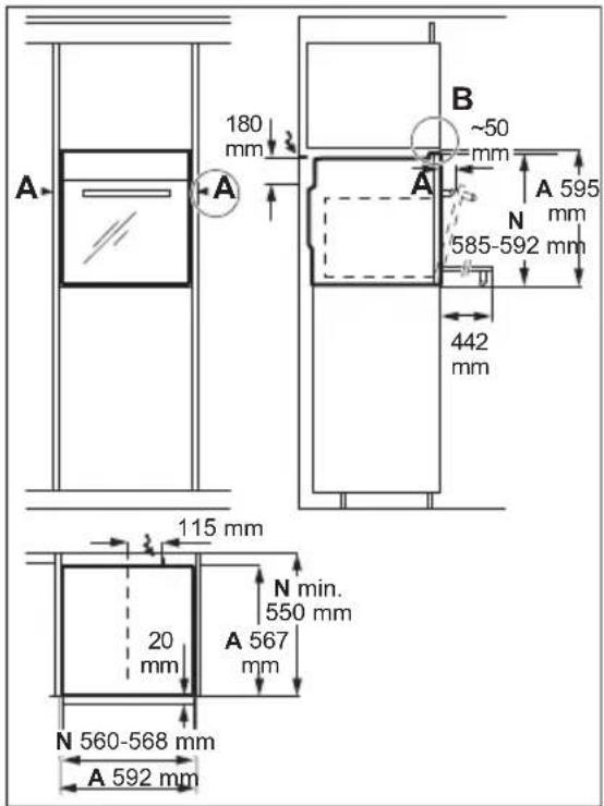 AEG BOBEPB - Anheben des Geräts - 3