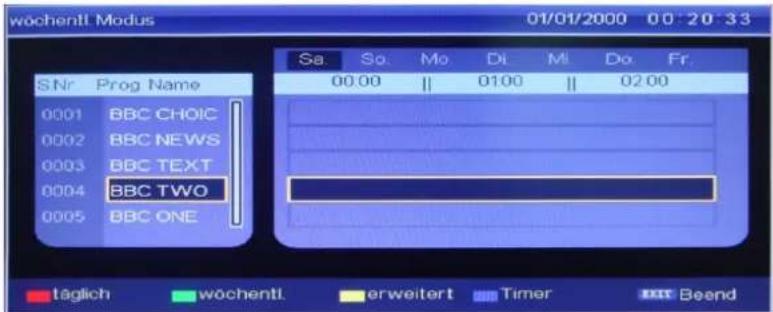 SEG Verona - EPG (Elektronischer Programmführer) - 2
