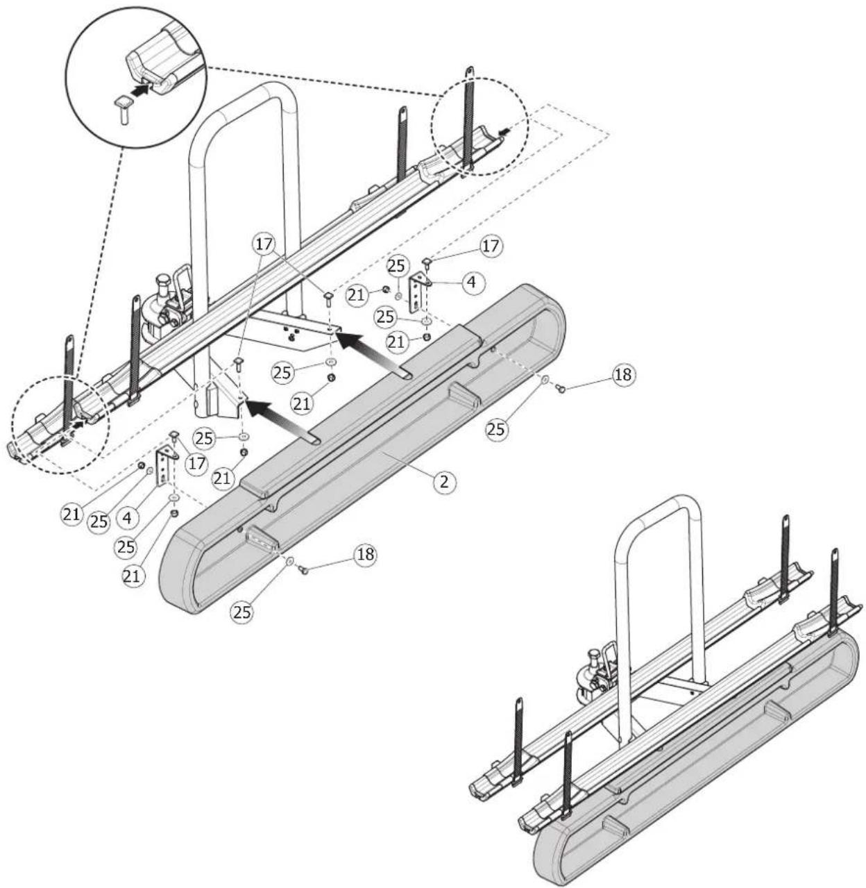 Unitec Alu Atlas Evolution - Schritt 4 - 5