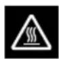 PANASONIC KY-B627GB - Hot Surface Warning - 1