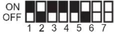 PANASONIC VL-VM301 - Einstellungen für den DIP-Schalter des Distributors - 27