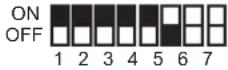 PANASONIC VL-VM301 - Einstellungen für den DIP-Schalter des Distributors - 31