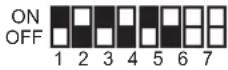 PANASONIC VL-VM301 - Einstellungen für den DIP-Schalter des Distributors - 11