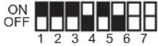 PANASONIC VL-VM301 - Einstellungen für den DIP-Schalter des Distributors - 15