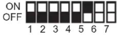 PANASONIC VL-VM301 - Einstellungen für den DIP-Schalter des Distributors - 33